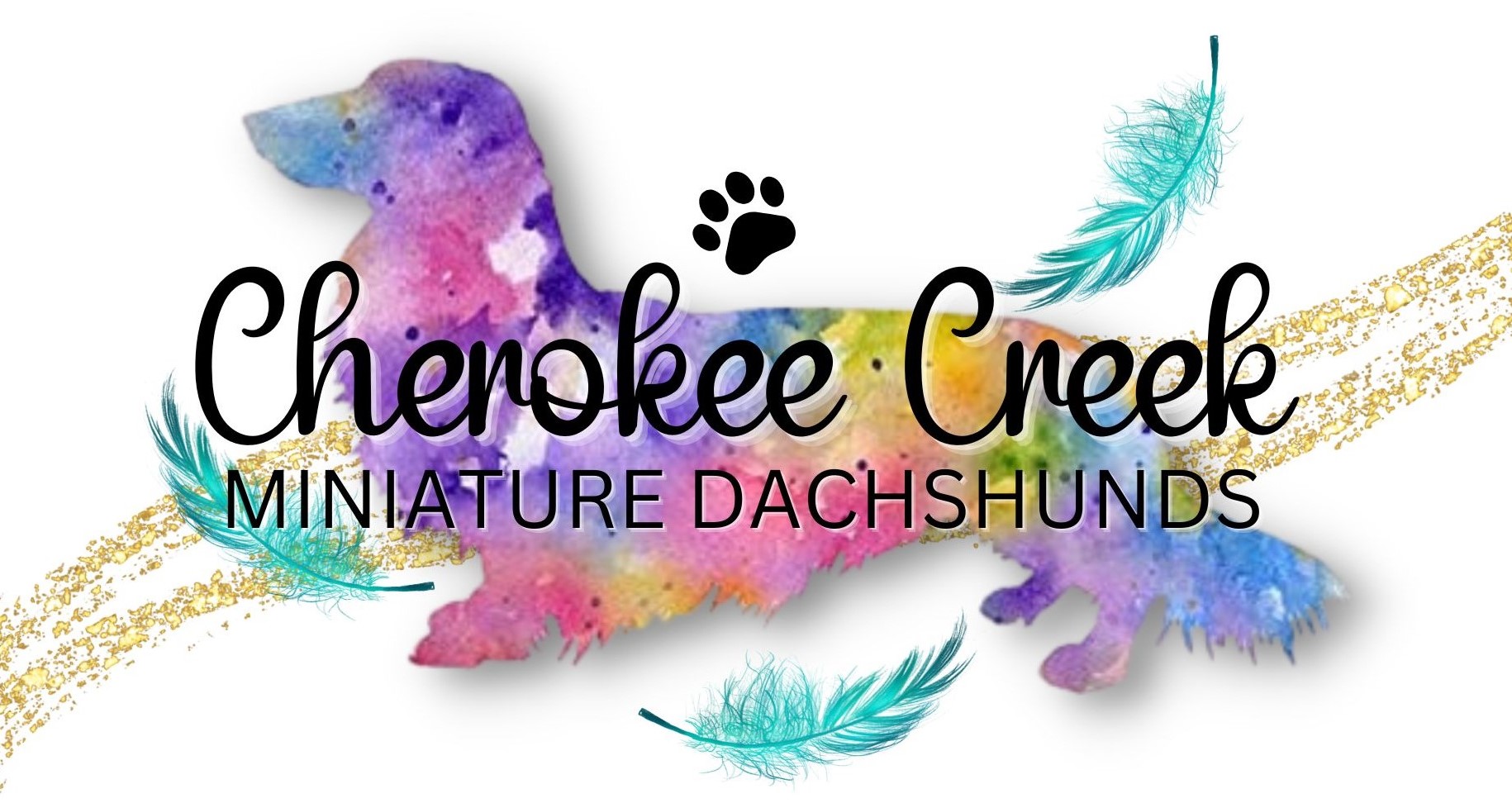 Cherokee Creek Mini Dachshunds Header Logo